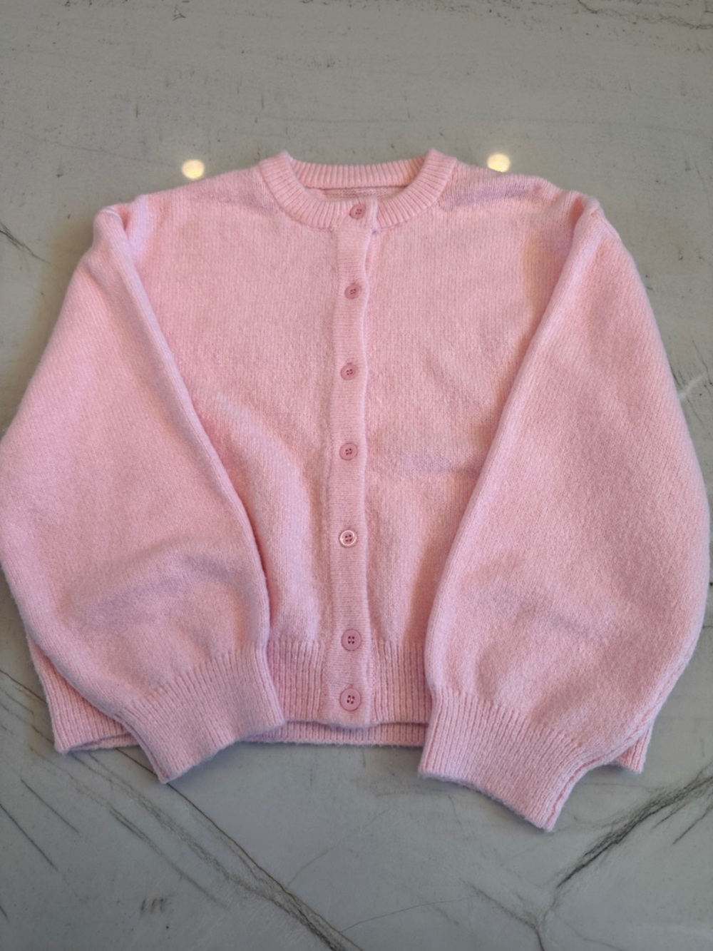 Daily Drills Pink Cardigan